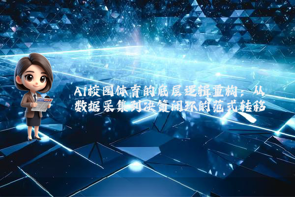 AI校园体育的底层逻辑重构：从数据采集到决策闭环的范式转移