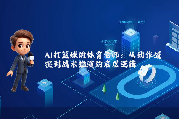 AI打篮球的体育老师：从动作捕捉到战术推演的底层逻辑